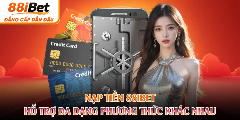 Nạp tiền 88IBET hỗ trợ đa dạng phương thức khác nhau